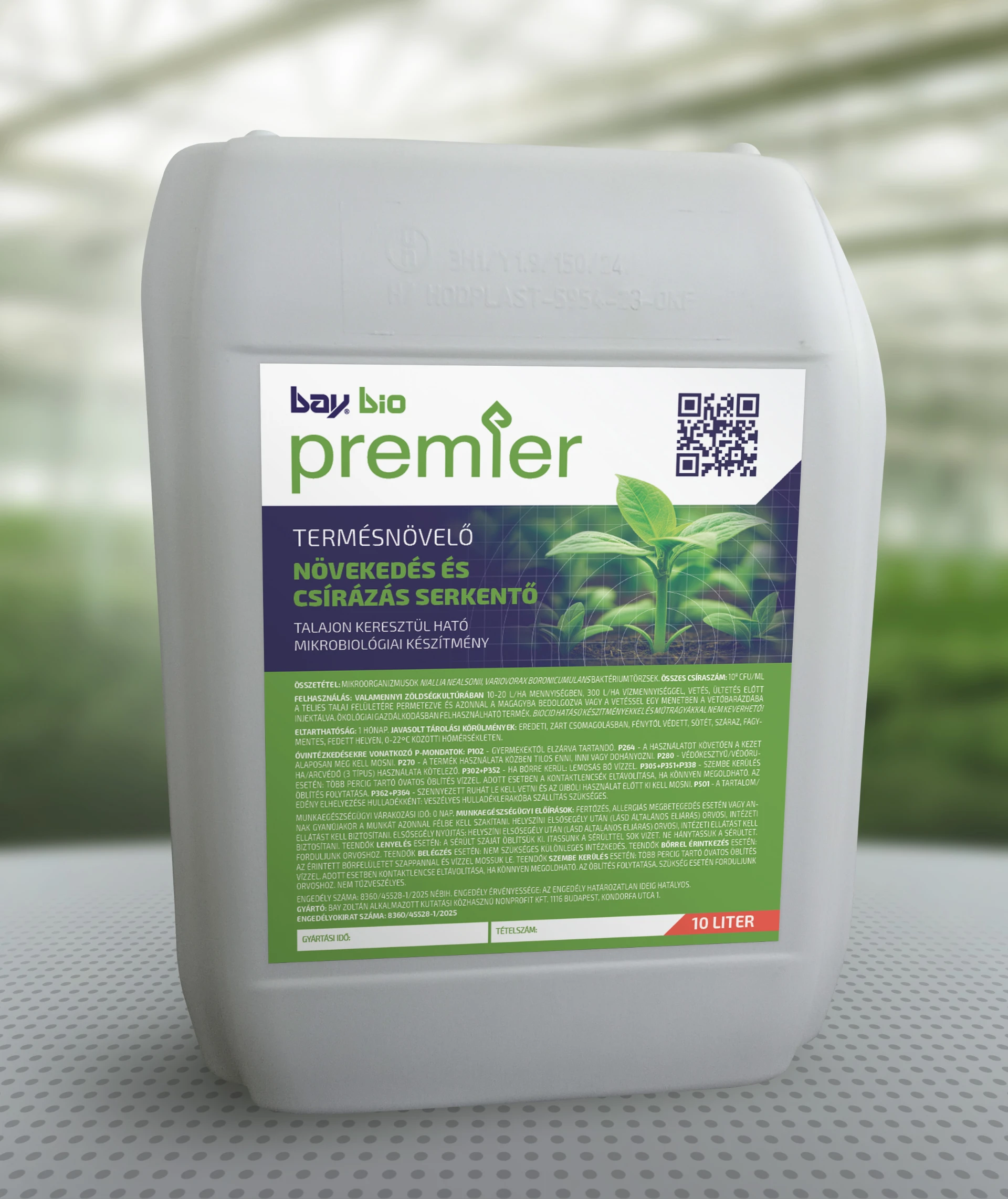 Bay Premier - Biological Plant Improver Bay Zoltán Kutatóközpont